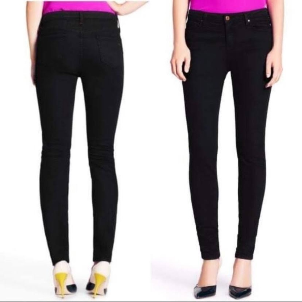Kate Spade black skinny jeans - play hooky perry street 25 - Picture 1 of 8